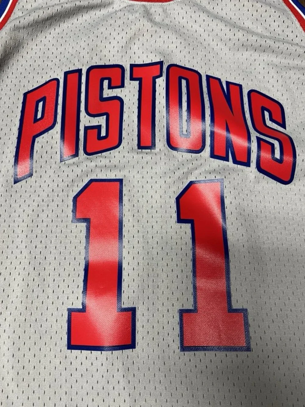 100% Authentic Mitchell & Ness 88-89 Isiah Thomas Detroit Pistons Jersey Sz 3XL